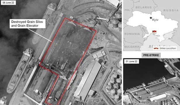 Результаты обстрелов. Фото: theguardian