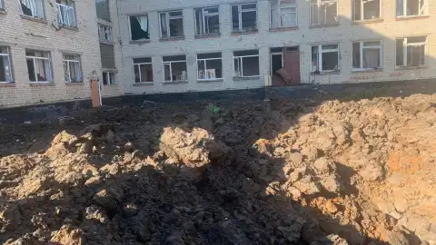 Последствия обстрелов в Харьковской области. Фото: Telegram/Олег Синєгубов, голова Харківської ОДА