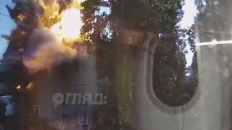 Утренний удар по многоэтажке в Николаеве. Появилось видео попадания ракеты