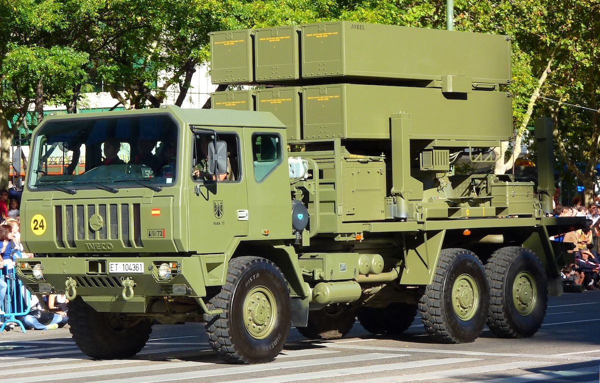Комплекс NASAMS Вооруженных сил Испании. Фото: wikipedia.org