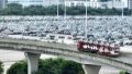 China sees over 10 mln new energy vehicles on road. Photo by Xinhua.