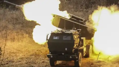 Система залпового огня (M142 HIMARS). Фото из открытых источников