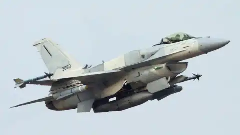 Американский истребитель F-16. Фото из открытых источников