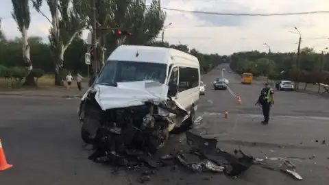 ДТП в Кривом Роге. Фото: полиция