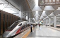 Train G601 departs from Beijing Fengtai Railway Station. Photo by Xinhua/Zhang Chenlin.