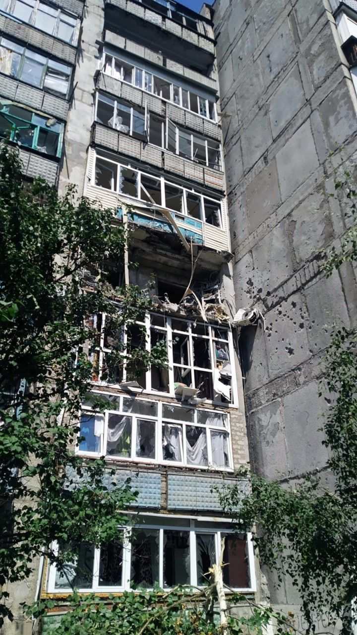 Торецьк. Фото: Telegram/Павло Кириленко