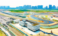 Test site for intelligent, connected vehicles built in China's Wuhan. Photo by Xinhua.