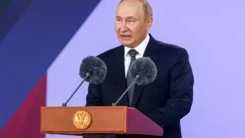 Володимир Путін. Фото: скріншот відео