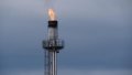 Russia flares gas and reduces gas production