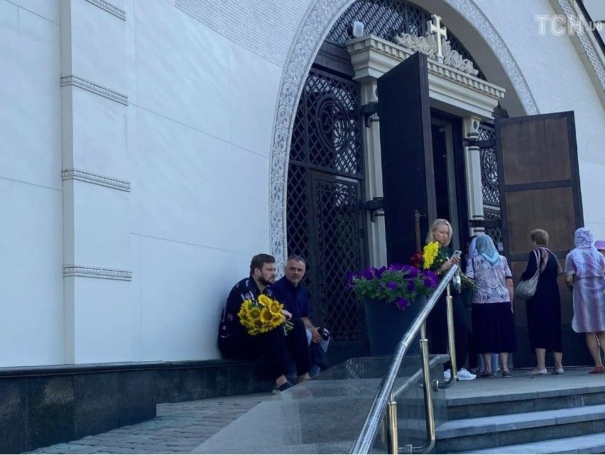 Прощання з Русланою Писанкою у Києві. Фото: ТСН.ua
