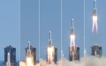 A Long March-5B Y3 carrier rocket, carrying Wentian lab module, blasts off from the Wenchang Spacecraft Launch Site in south China's Hainan Province. Photo by Xinhua/Li Gang.