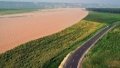 A section of the ecological corridor along the Yellow River in Sanmenxia City, central China's Henan Province. Photo by Xinhua/Li An.