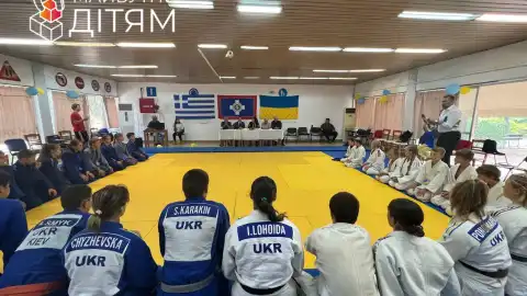 Дітям-спортсменам з постраждалих регіонів України влаштували святкування Дня Незалежності