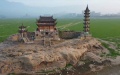 The historic site of Luoxingdun Island. Photo by Xinhua.