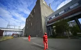 Occupiers at the Zaporizhzhia NPP. Collage: Energoatom