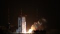 A Long March-2D rocket carrying China's first solar exploration satellite blasts off from the Taiyuan Satellite Launch Center in north China's Shanxi Province. Photo by Zheng Bin/Xinhua.