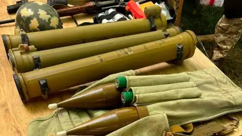 Выставка боеприпасов. Фото: Суспільне Чернігів
