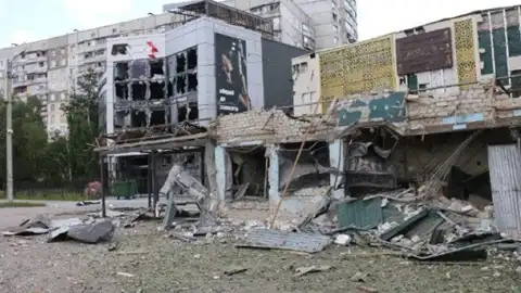 Обстріл Харкова. Фото: УП