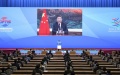 Chinese President Xi Jinping addresses the Global Trade in Services Summit of the 2020 China International Fair for Trade in Services (CIFTIS) via video. Photo by Xinhua.