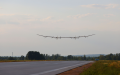China's large solar-powered, near-space UAV makes maiden flight. Photo by Xinhua.