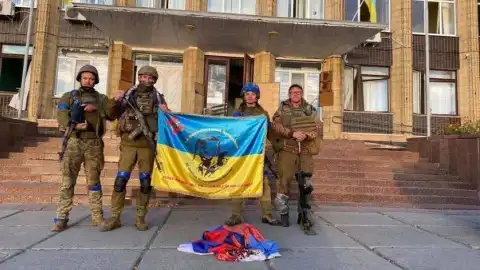 Украинские военные. Фото: Twitter