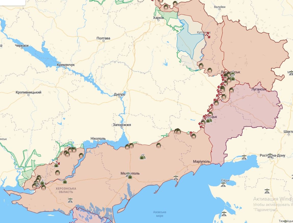 Карта deepstatemap.live