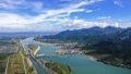 The Dateng Gorge water conservancy project in Guiping City, south China's Guangxi Zhuang Autonomous Region. Photo by Xinhua/Cao Yiming.
