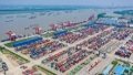China contributes over 30 pct to world economic growth in 2013-2021. Photo by Xinhua.