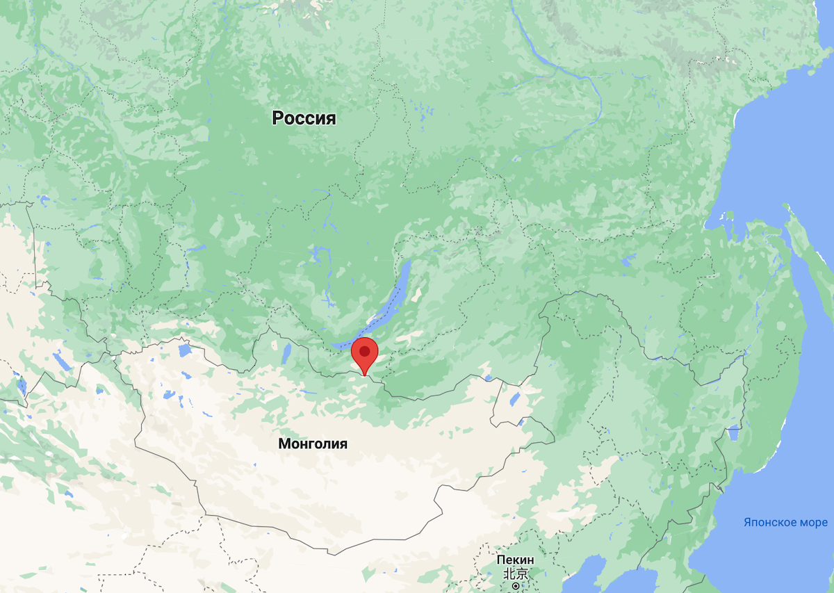 Після оголошення мобілізації росіяни почали масово виїжджати до Монголії. Фото: Google Maps