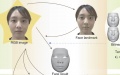 The digital masking process. Photo by Xinhua.