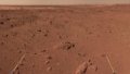 An image taken by the navigation terrain camera onboard the rover Zhurong. Photo by CNSA/Xinhua.