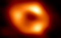 The first image of the supermassive black hole at the center of the Milky Way galaxy. Photo by Event Horizon Telescope (EHT)/Xinhua.