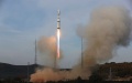 A Long March-6 rocket carrying three satellites blasts off from the Taiyuan Satellite Launch Center in north China's Shanxi Province. Photo by Zheng Bin/Xinhua.