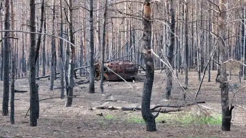 Вражеская техника. Фото: ЗСУ