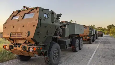 Український HIMARS, реактивна артилерія, ЗСУ, війна. Фото ЗСУ