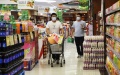 Customers shop at a supermarket in Dingxi, Gansu province. Photo by Xinhua.