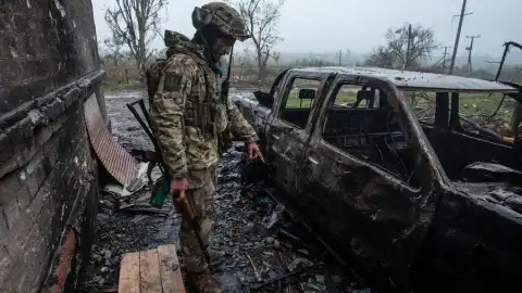 Украинский военный. Фото: Генштаб ВСУ
