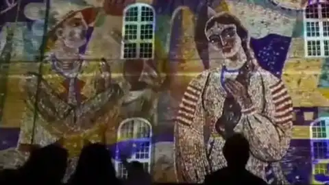 Культурна ніч у Копенгагені. Кадр відеозапису
