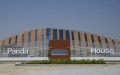 The exterior of the Panda House at Al Khor Park in Doha, capital of Qatar. Photo by Nikku/Xinhua.

