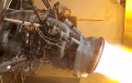 China completes test of vacuum liquid oxygen-methane rocket engine. Photo by Xinhua.