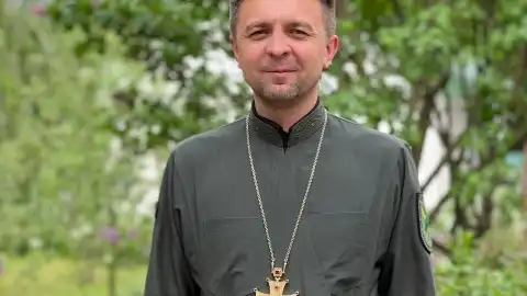 Протоієрей Олександр Горук. Фото: ГО "Військові капелани".