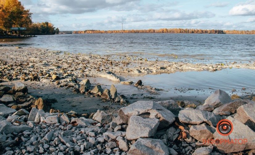 Рівень води 25 жовтня. Фото: dp.informator.ua
