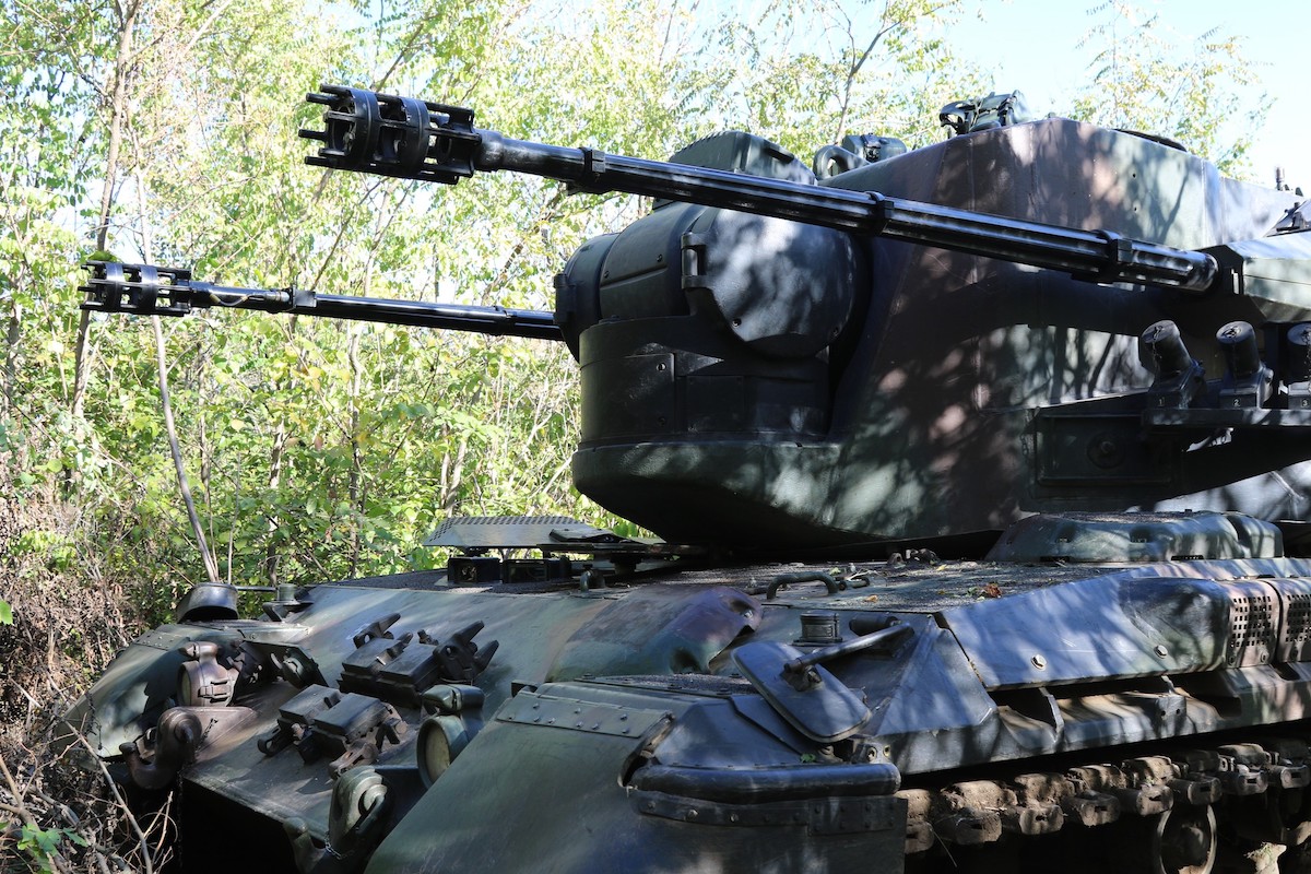 Зенітна установка Gepard в Україні. Фото: Генштаб ЗСУ
