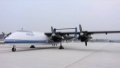 China's homegrown four-engine large-size drone conducts maiden flight. Photo by Xinhua.