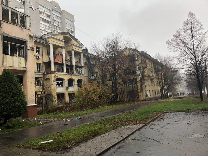 В Офісі Президента показали наслідки ранкової атаки по Дніпру. Фото: t.me/tymoshenko_kyrylo