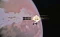 The group photo of the orbiter and Mars. China released on the first day of 2022 a group of new Mars images taken by the Tianwen-1 probe. Photo by CNSA/Xinhua.