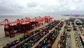 A view of Shanghai's Yangshan Port in east China. Photo by Xinhua/Ding Ting.