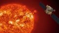 China's space-based observatory sends first solar image. Photo by Xinhua.