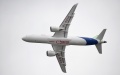 A C919 jet takes part in a flying display at the 14th China International Aviation and Aerospace Exhibition in Zhuhai, south China's Guangdong Province. Photo by Xinhua/Lu Hanxin.
