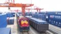 China-Europe freight train service. Photo by Xinhua.

